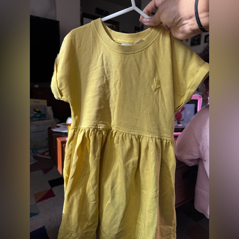 Zara Vibrant Yellow Kids' dress